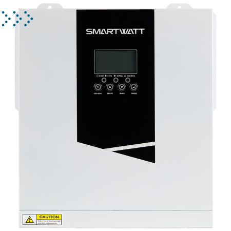 Солнечный инвертор SMARTWATT INV ECO II, 1.5 кВт, АКБ 12 В, 1 фаза, 1 MPPT